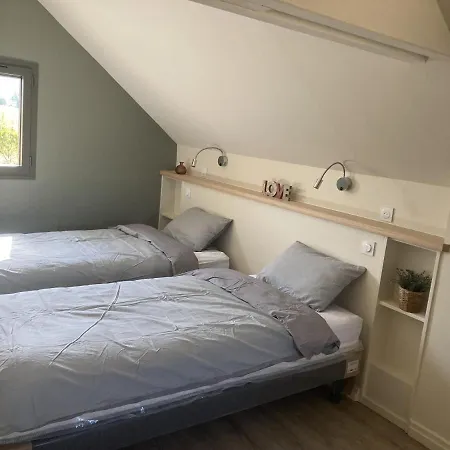 Casa de Férias La Plaine Aux Etoiles - Maison Individuelle Avec Piscine Balneo Privative Et Jardin